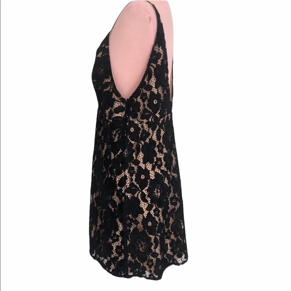Free People Dangerous Love Mini Dress in Black Size 6 - Picture 7 of 9